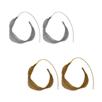 Milena Zu Petal Hoop Earrings