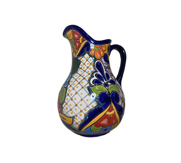 Mexican Talavera Jug - Medium