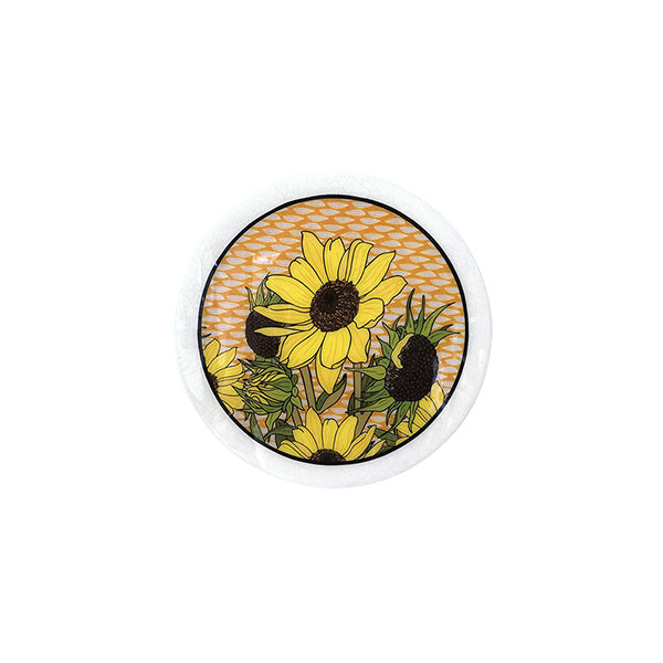 Sunflower Woodblock