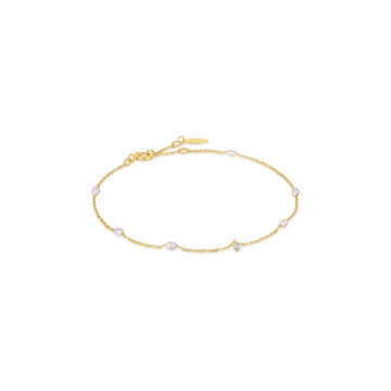 Ania Haie 14k Gold Pearl Bracelet