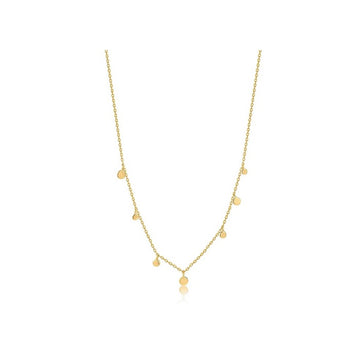Ania Haie 14k Gold Disc Necklace