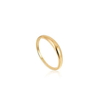Ania Haie 14k Gold Magma Dome Ring