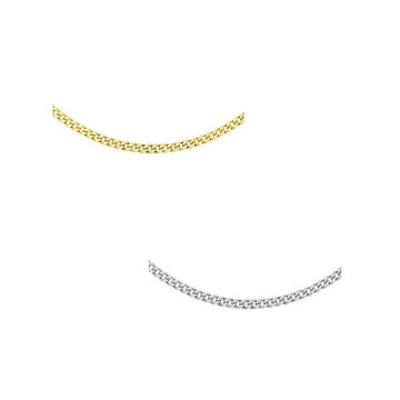 Solid Gold Curb Chain - 40 cm