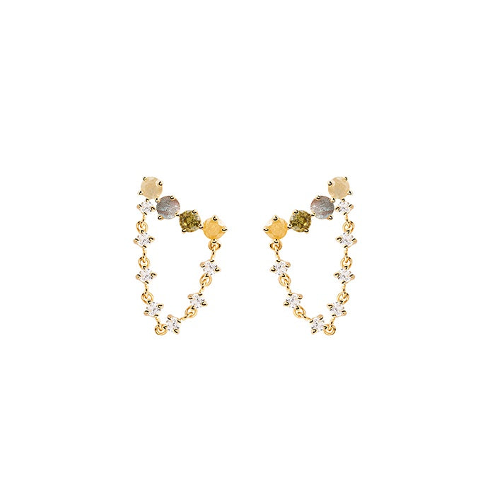 PDPAOLA Juno Gold Earrings