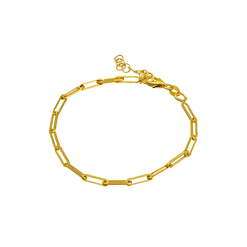 Oblong Link Bracelet