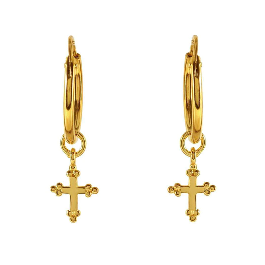 Cross sleeper earring discount
