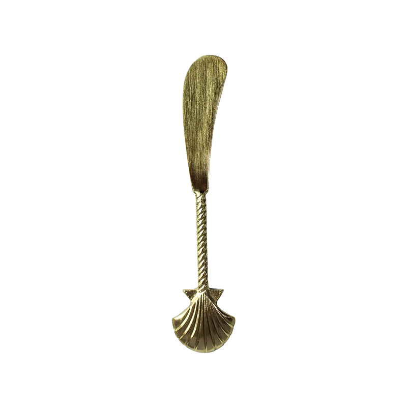 Seashell Spreader Set- Brass