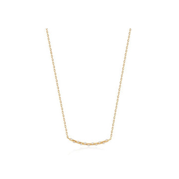 Ania Haie 14k Gold Bar Necklace