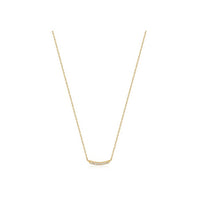 Ania Haie 14k Gold Magma Curve Necklace