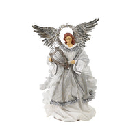 White Silver Angel Ornament