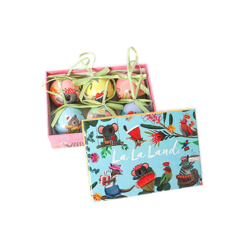 Boxed Bauble Set - Festive Forest