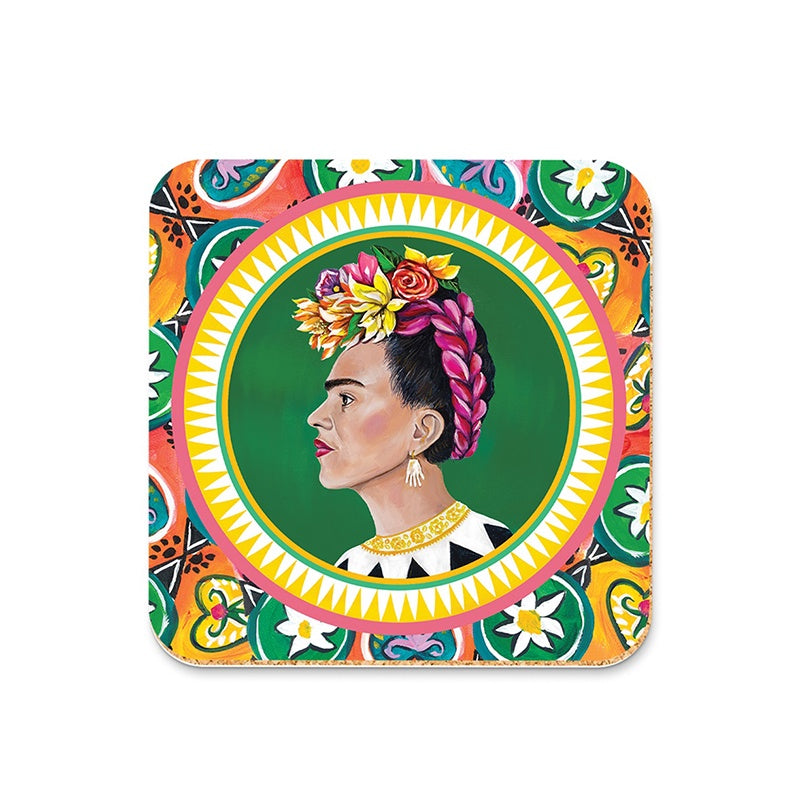 Frida Flowers Coaster