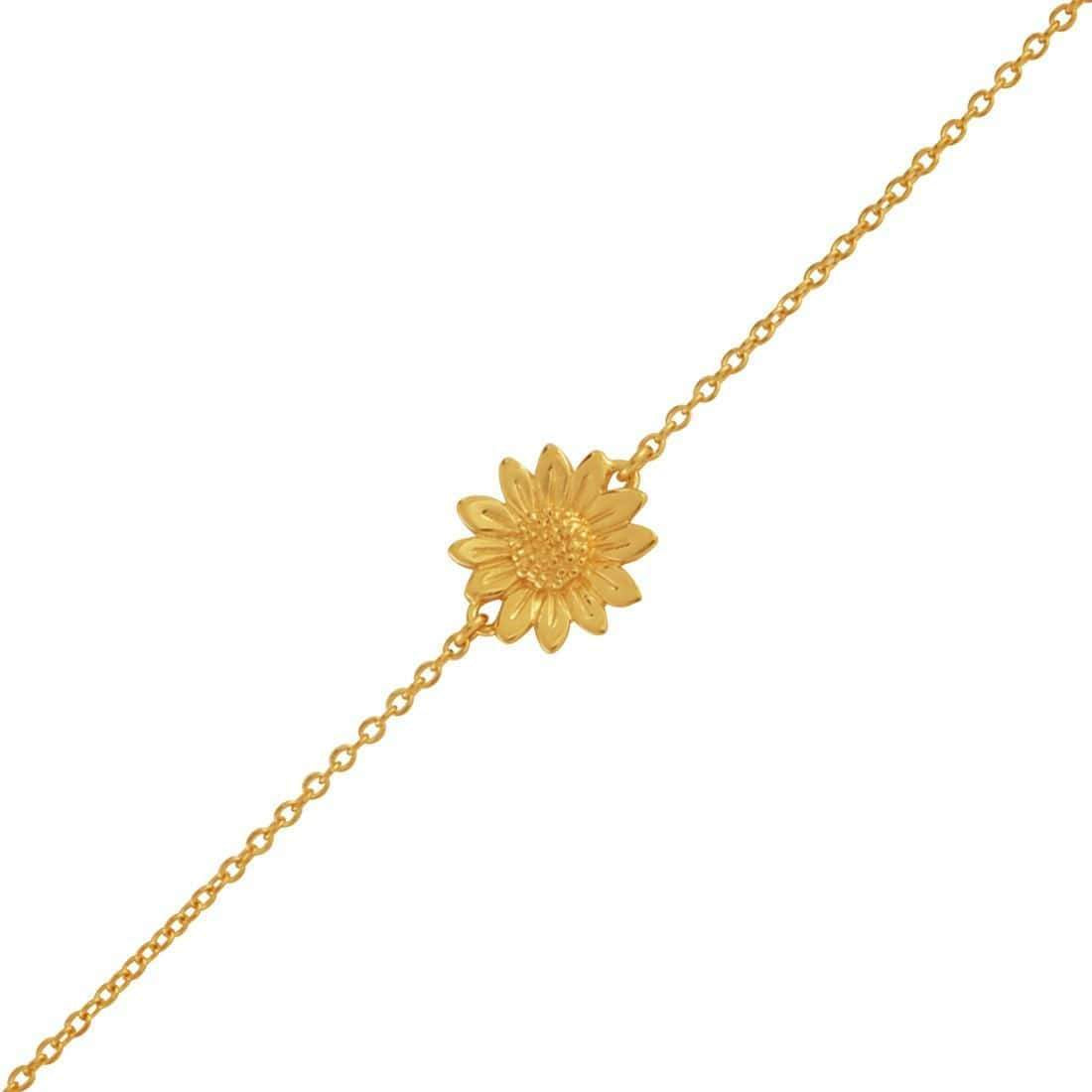 Sunflower Bracelet - Gold