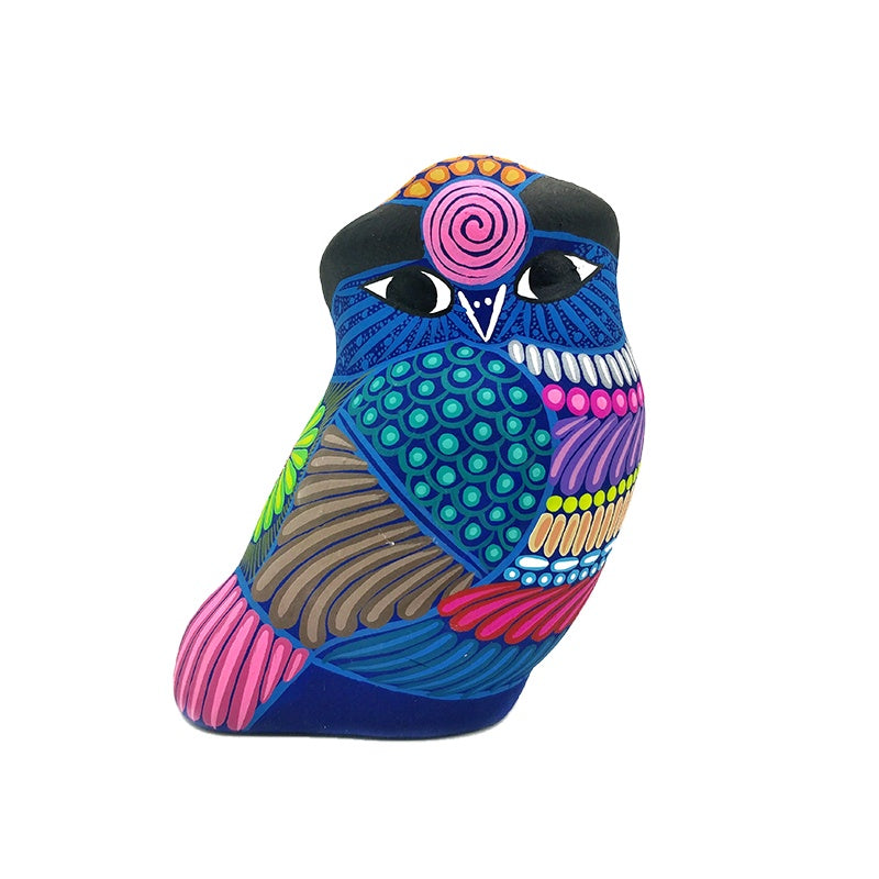 Mexican Ceramic Owl Figure