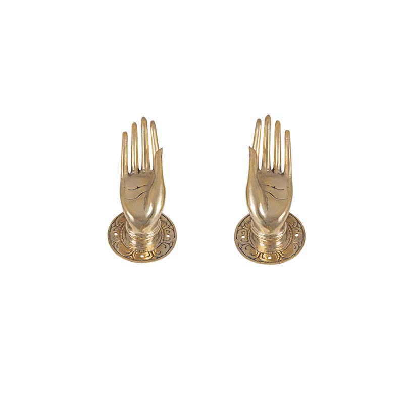 Abhaya Blessing Mudra Hand-Gold – Bauhaus