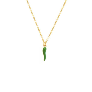 Green Chilli Necklace