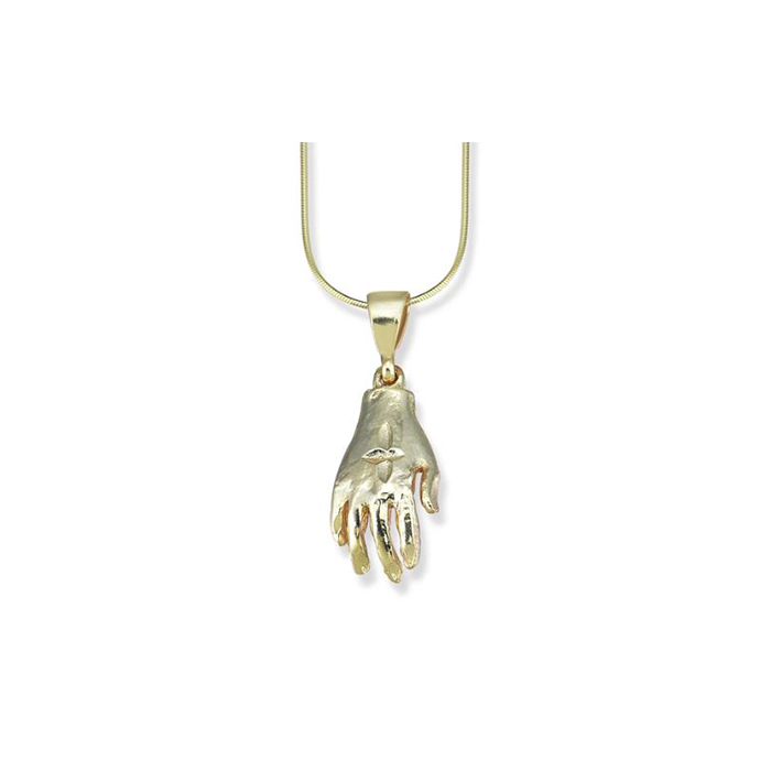 Elassaad Hand Necklace - Gold