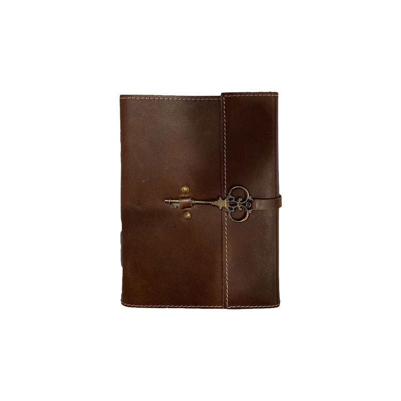 Leather Journal with Key