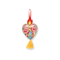 Guadalupe Heart Hanging Ornament